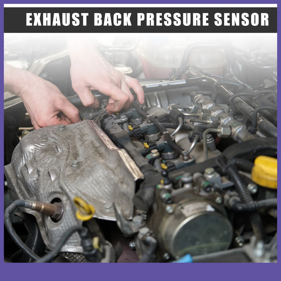 Sensor de tubo de contrapresión de escape 1 juego personalizado para Ford F-250 V8 445 7,3 L 94-96 Foto 2 de 4