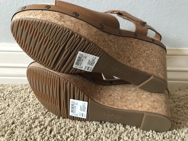 clarks annadel clover wedge