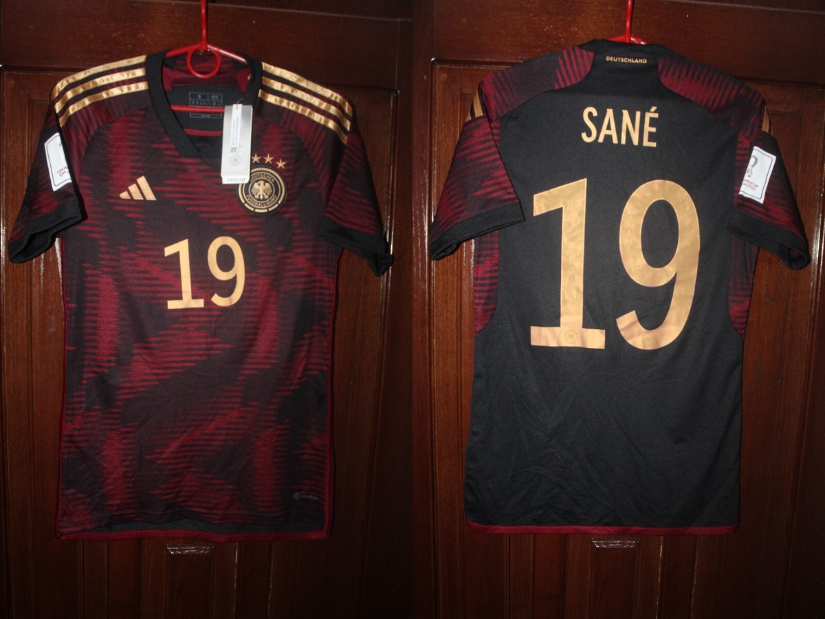 BNWT Germany Deutschland 2022 2023 Sane Adidas Away Shirt