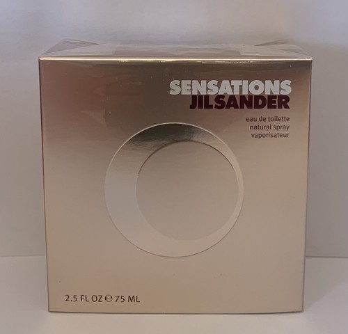 Jil Sander SENSATIONS Eau de Toilette 75 ml Neu Selten Vintage