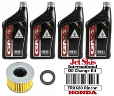 For Honda TRX680FA TRX 680 Rincon Rubicon Oil Change Kit Oil Filter & Washer