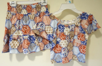 NWT Sugar & Jade Top & Skirt Outfit Girl's Size 8