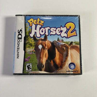 Petz Horsez 2 Nintendo DS 2006 Ubisoft Game Sealed