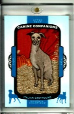 2017 Upper Deck Goodwin Champions Canine Companions  CC-90 Italian Greyhound-Toy