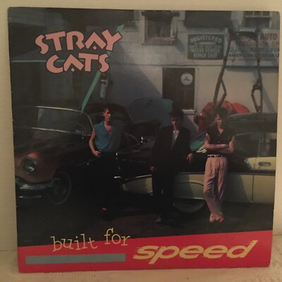STRAY CATS - BUILT FOR SPEED 台湾 LP 【公式通販】