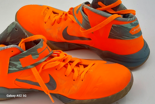 2012: Scarpe Nike Zoom Soldier Lebron James da uomo taglia 12 525015-800 arancioni - Foto 10 di 14