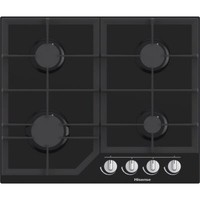 Hisense GG643B Built In 60cm 4 Burners Black Gas Hob