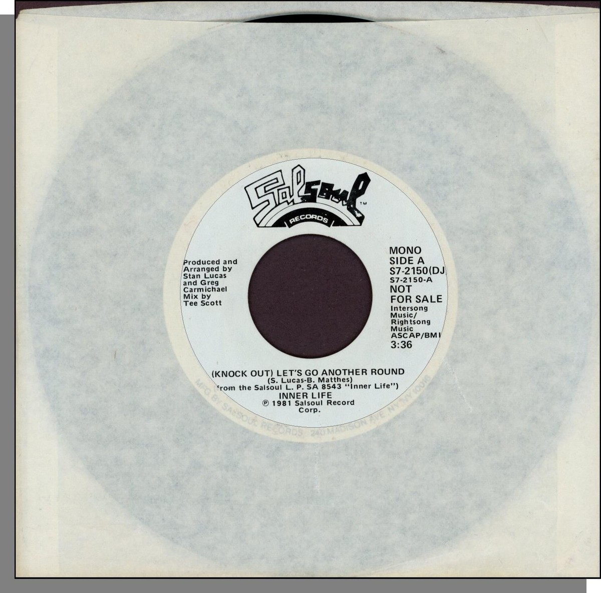 INNER LIFE SA8543 レコード
