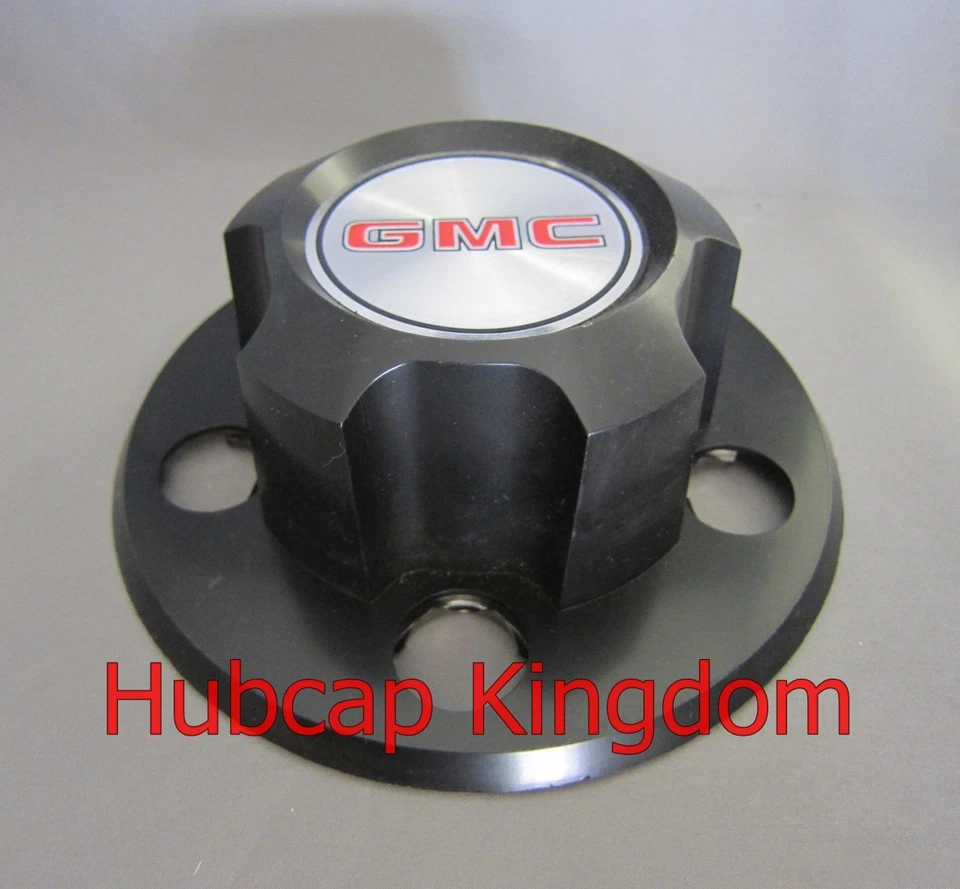 NUEVO JUEGO OEM de 4 tapas centrales GMC SAFARI 1985-1995 negro plateado Foto 4 de 4