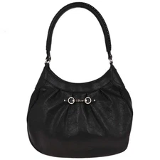Christian Dior Black Hobo Handbag 02-RU-0027 116403