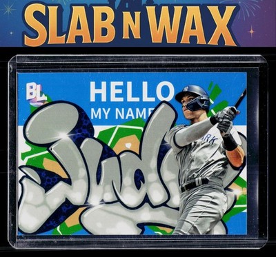 2023 Topps Big League Aaron Judge #RC-4 Yankees Roll Call Wildstyle Edition