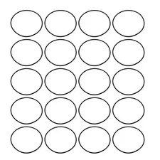 20pcs Black Nitrile Butadiene Rubber NBR O-Ring 40mm Inner Dia 1.2mm Width