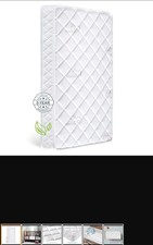 Premium Foam Dual-Sided Crib  Toddler Mattress,100 Knitted Fabric,Premium