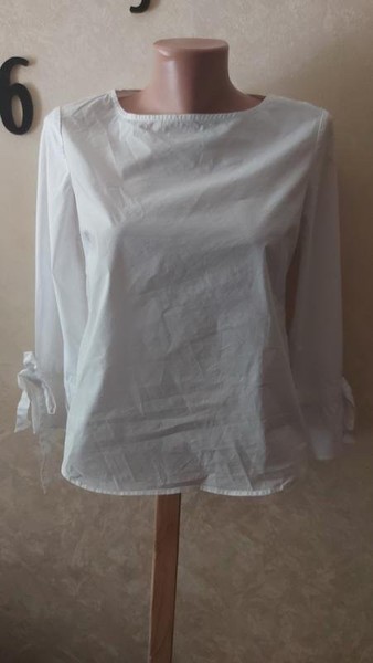 Women Gant Shirt White Polyester 34 / XS / 42