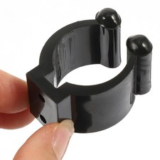 12 Pcs Pole Clamp Fishing Rod Holders Wall Mount Display Clip Hanger for 