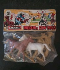 SOLDATINI, BAVARELLI BUSTINA   INDIANI E COWBOYS CAVALLI