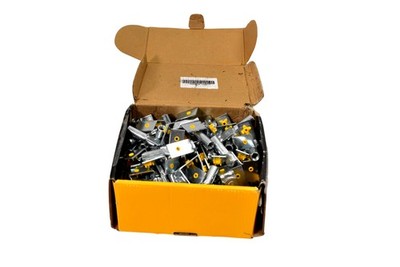 DeWalt Stick-E Post Nut Rod Hanger, 3/8''-16 #DFD405239 (100/Pkg.)