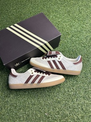 Size 9 - Wales Bonner x adidas Samba Pony Cream White