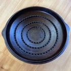 Unmarked No. 9 Wagner Ware Cast Iron Chicken Fryer Skillet Lid - Lid Only