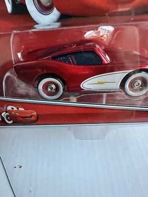 Disney Pixar Cars - Lightning McQueen Metallic Red Whitewall - OVP Sammlerstück