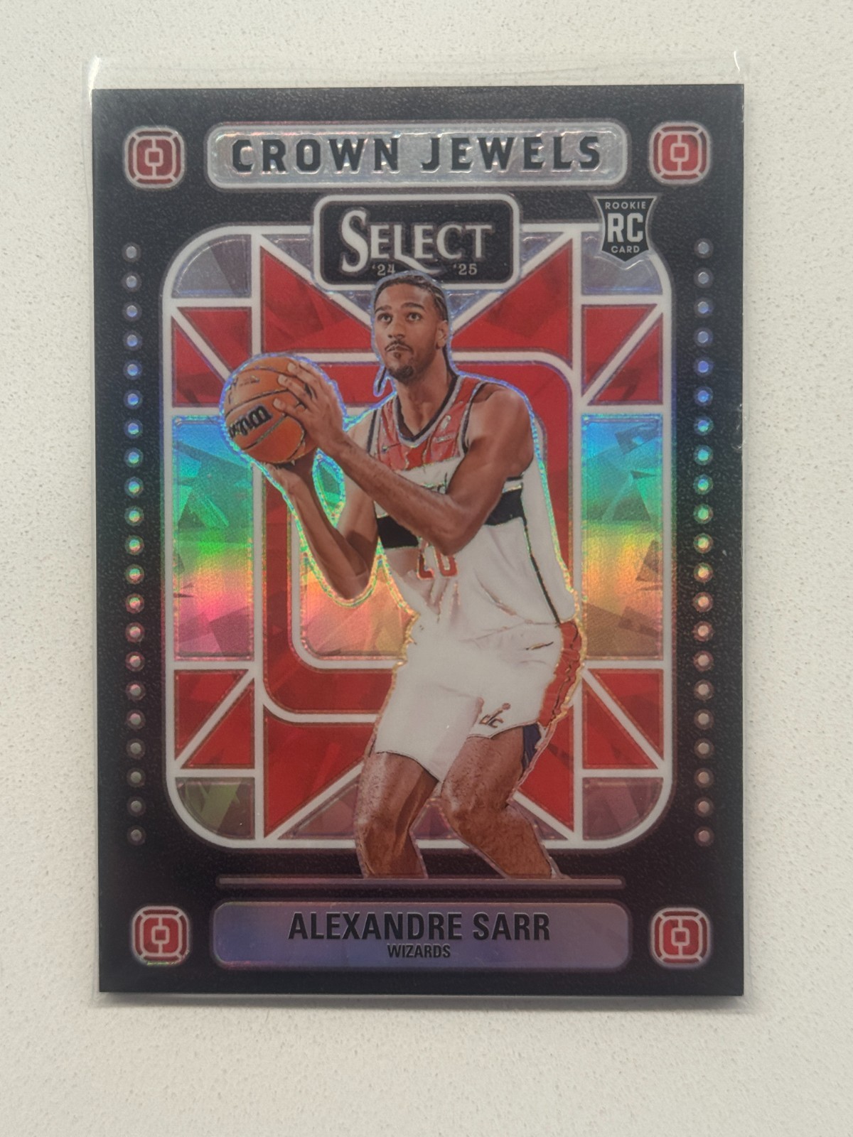 2024-25 Panini Select Crown Jewels Alexandre Sarr RC #2 | RC | Mint Condition