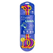 Liinklz Silicone Tethers for Strollers High Chairs Car Seats Baby Toy Safety