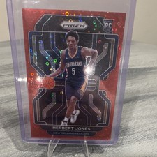 Panini 2021-22 Prizm Herbert Jones Rookie Red Disco #329 Pelicans NBA