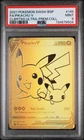 2021 Pokémon Celebrations Pikachu V Gold Full Art SWSH145 PSA 9 UPC Promo