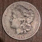 1890-O $1 Morgan Silver Dollar