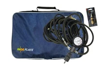 4 Hose Tire Inflation and Deflation Tool (Analog Gauge) Analog Gauge