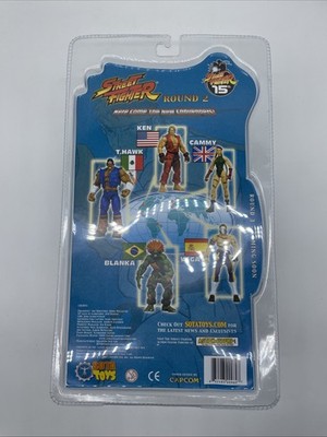 Street Fighter Vega Purple Round 2 SOTA Toys 15th Aniv Capcom 2005