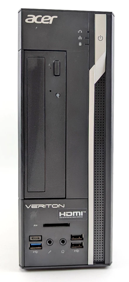 Acer Veriton X4650G VX5E1 SFF Intel i5 7400 3GHz 16GB RAM 500GB SSD Win 10 DVDRW - Image 4 of 4