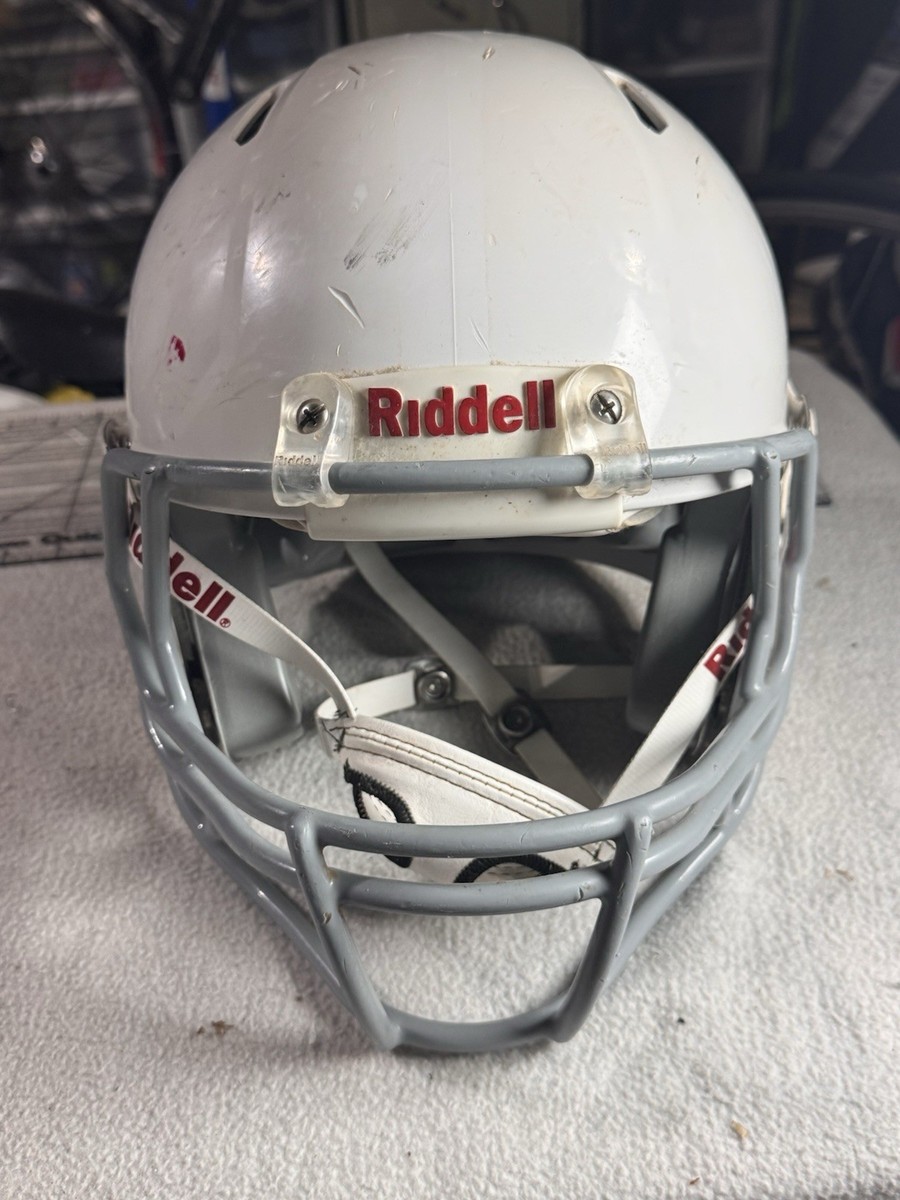 2011 Riddell Speed Football Helmet White Adult Size Small | eBay