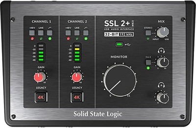 Solid State Logic SSL 2+ MKII USB Audio Interface