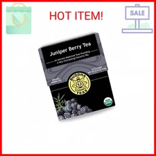 Buddha Teas Organic Juniper Berry Tea | 18 Bleach-Free Tea Bags | Antioxidants |