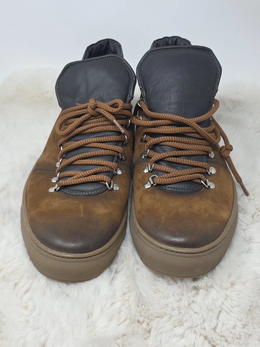 Mercanti Fiorentini Brown Leather and Wool Boots Size 11.5 Men’s Never Worn In Review: The Mercanti Fiorentini Wingtip Boot main image 3