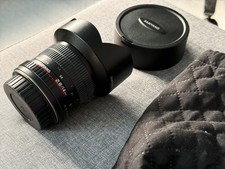 Samyang 14mm f/2.8 ED AS IF UMC Lens for Canon EF astrophotography lens unused