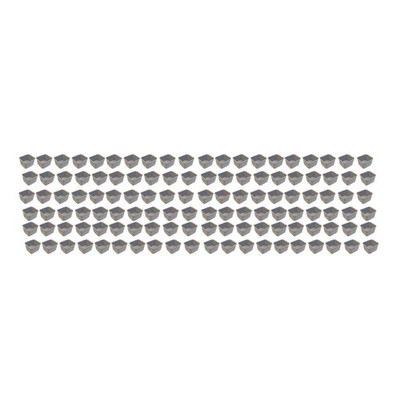 (Pack of 200) Gray Cage Cups hold 1 Pint (16 fl oz) to Hang Feed & Water for Pet