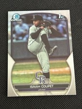 2023 Bowman Draft Chrome #BDC-37 Isaiah Coupet Rockies 1st Refractor