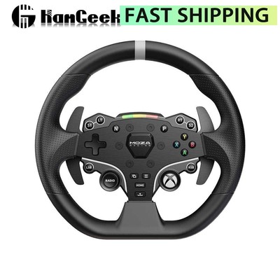 MOZA Racing ESX Steering Wheel 280mm/11'' with Aluminum Wheel Rim for PC & Xbox