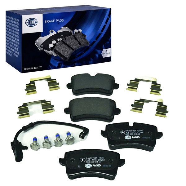 Hella BremsbelÄGe Hinterachse Passend FüR Audi A6 A7 | 8DB 355 016-001-image