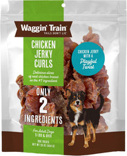 Chicken Jerky Curls Dog Treats, Made with 100 Real Chicken Breasts, Only Two Al