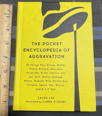 Book,Aggravation,Things That Annoy,Bother,Disturb,New,Hardcover,Autographed