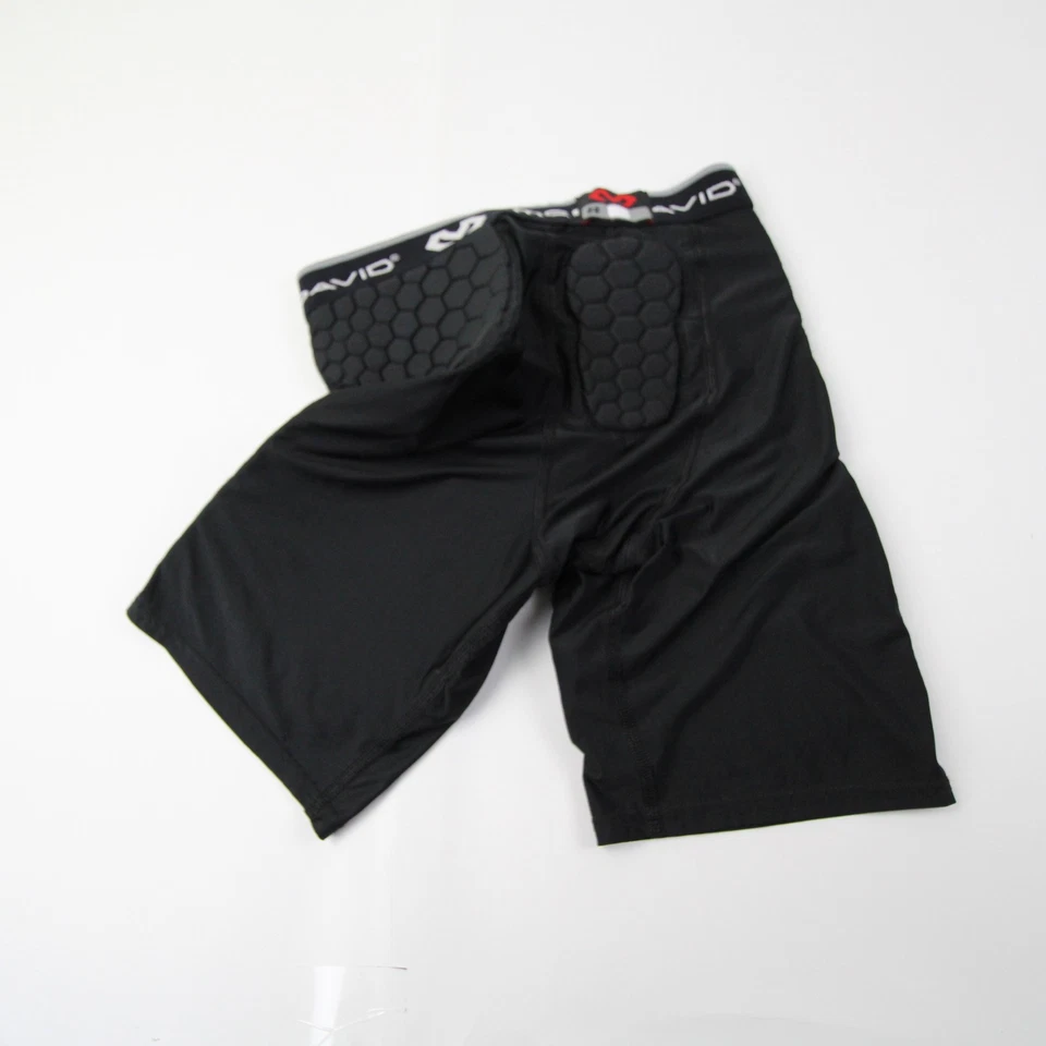 Pantalones Cortos de Compresión Acolchados McDavid Para Hombre Negros Usados Foto 2 de 3