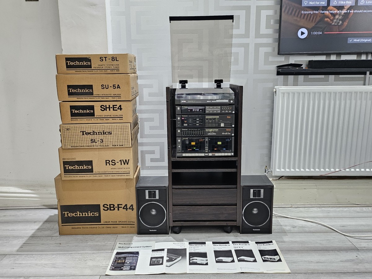 Hi Fi Technics Speaker System Vintage Technics SU-5A Hi-Fi Stereo