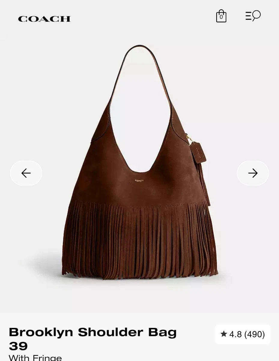 Coach Fringe Suede Exterior Bags & Handbags for Women for sale | eBay