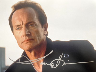 Lance Henriksen signed Autogramm 25x20 Großfoto Hollywood-Star Aliens Hundstage