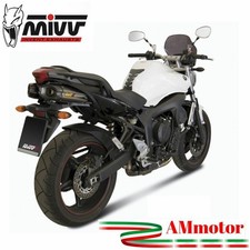 MIVV Yamaha Fz6 / Fazer 600 2006 Terminali Di Scarico Moto 2 Slip-ON Suono Inox