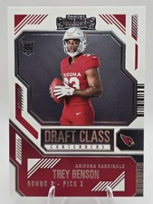 Trey Benson #12 Arizona Cardinals 2024 Panini Contenders Football RC Draft Class