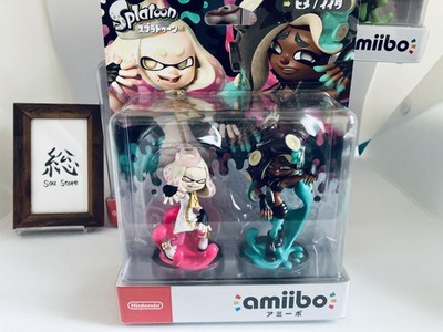 Off the Hook Set Pearl Marina amiibo Splatoon 2 Series Nintendo Japan New